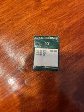 10 -GROZ-BECKERT-SEWING NEEDLES Uy 180 GYS Uy 180 GPS Uy 180 GS Size: 100/040