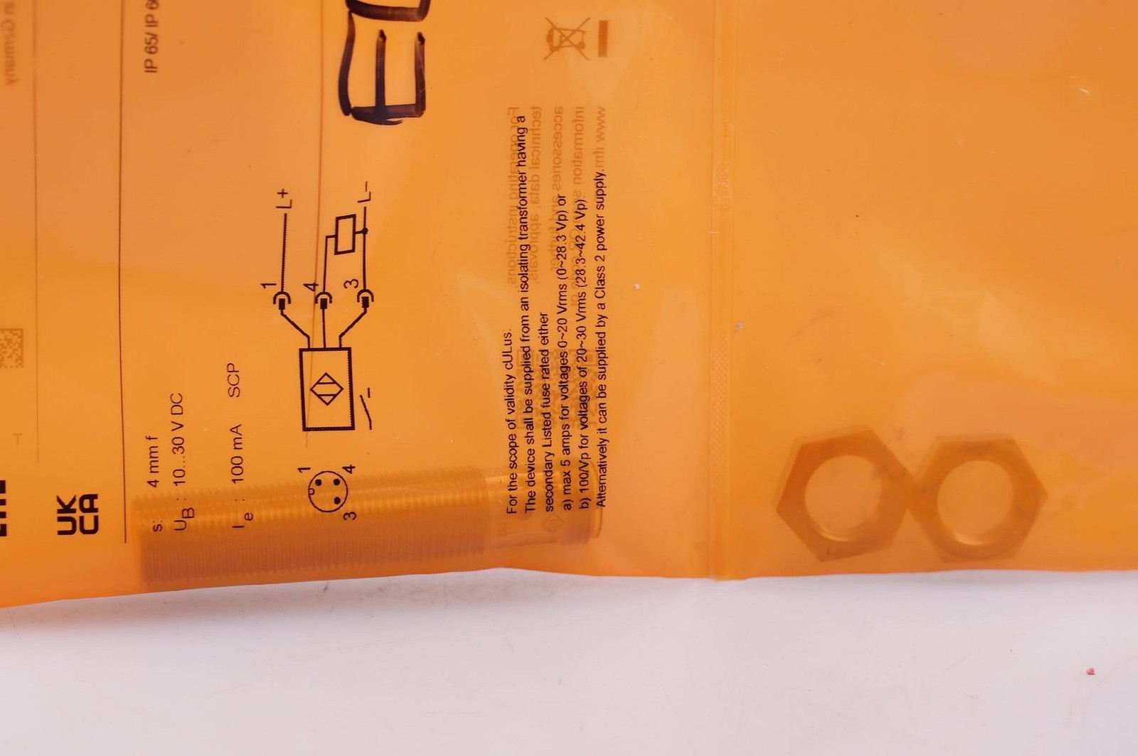 IFM  IFS240  IFK3004BBPKG/US-104  Induktiver Sensor NEU, OVP