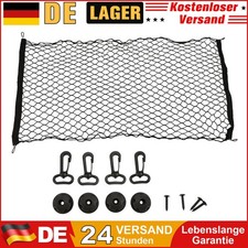 Auto Gepäcknetz 110x60cm Anhängernetz Groß Organizer Nylon für alle Autos Netz