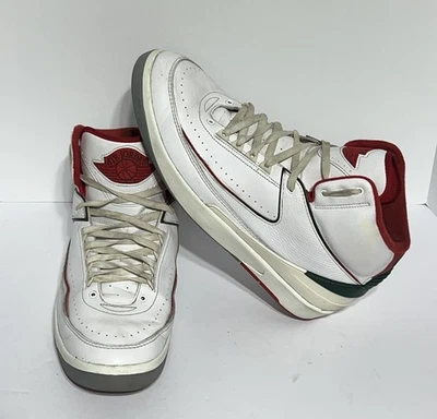 Nike Air Jordan 2 Retro Italy Origins Herren Größe 14 Basketball Sneaker DR8884-101 - Bild 1 von 4