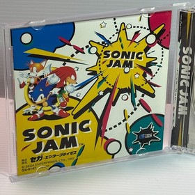 SONIC JAM SEGA SATURN Japan CIB Complete reg spine card