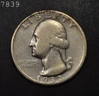 1932-D Washington Silver Quarter "F+" *Free S/H After 1st Item*