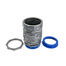 2-1/2" EMT Rigid Compression Conduit Coupling Aluminum Electrical Fitting
