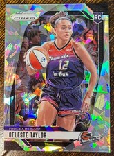2024 Panini WNBA Prizm Celeste Taylor #48 Ice RC Mercury