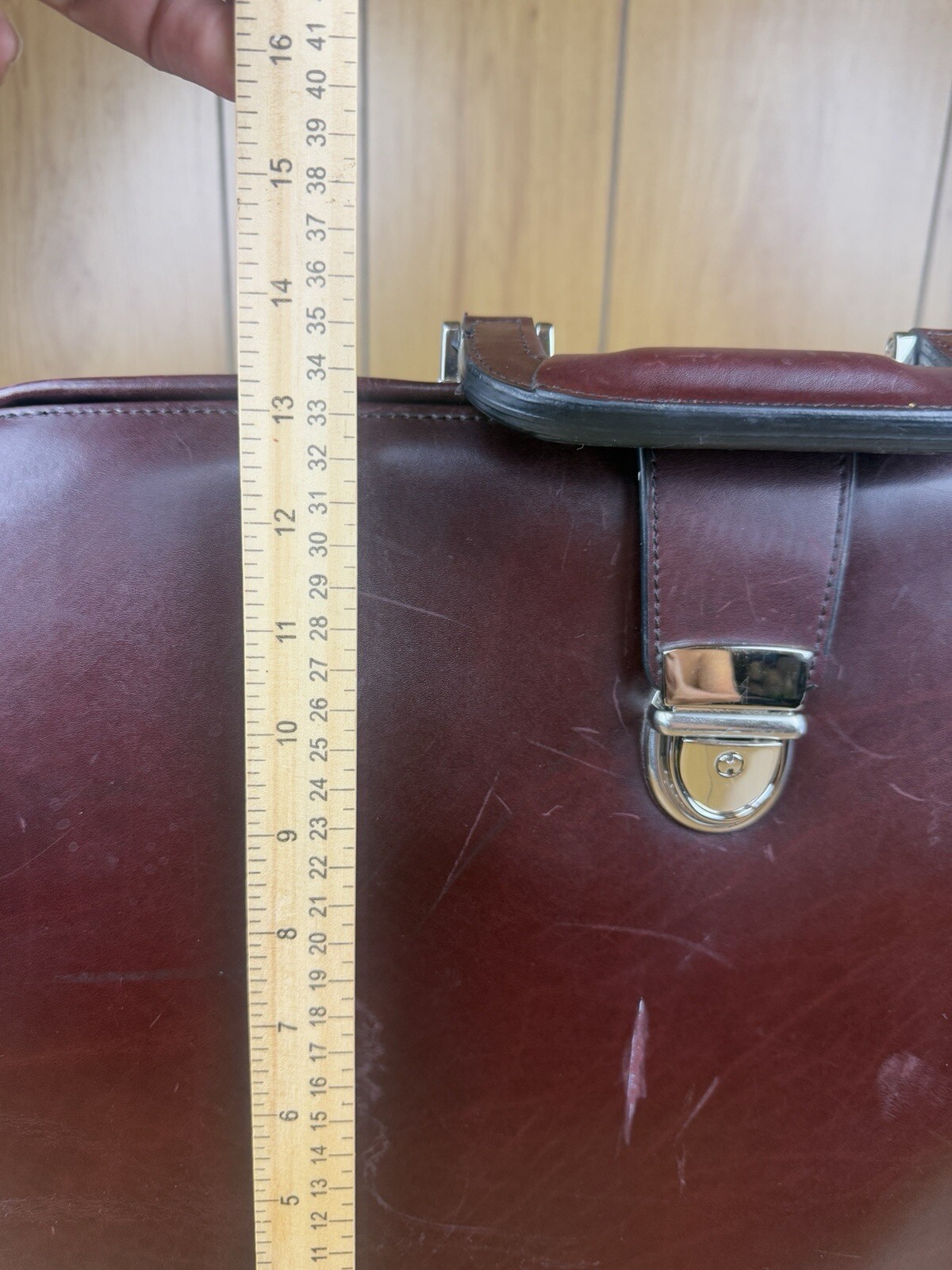 Jack Georges Elements Classic Leather Briefbag Br… - image 11