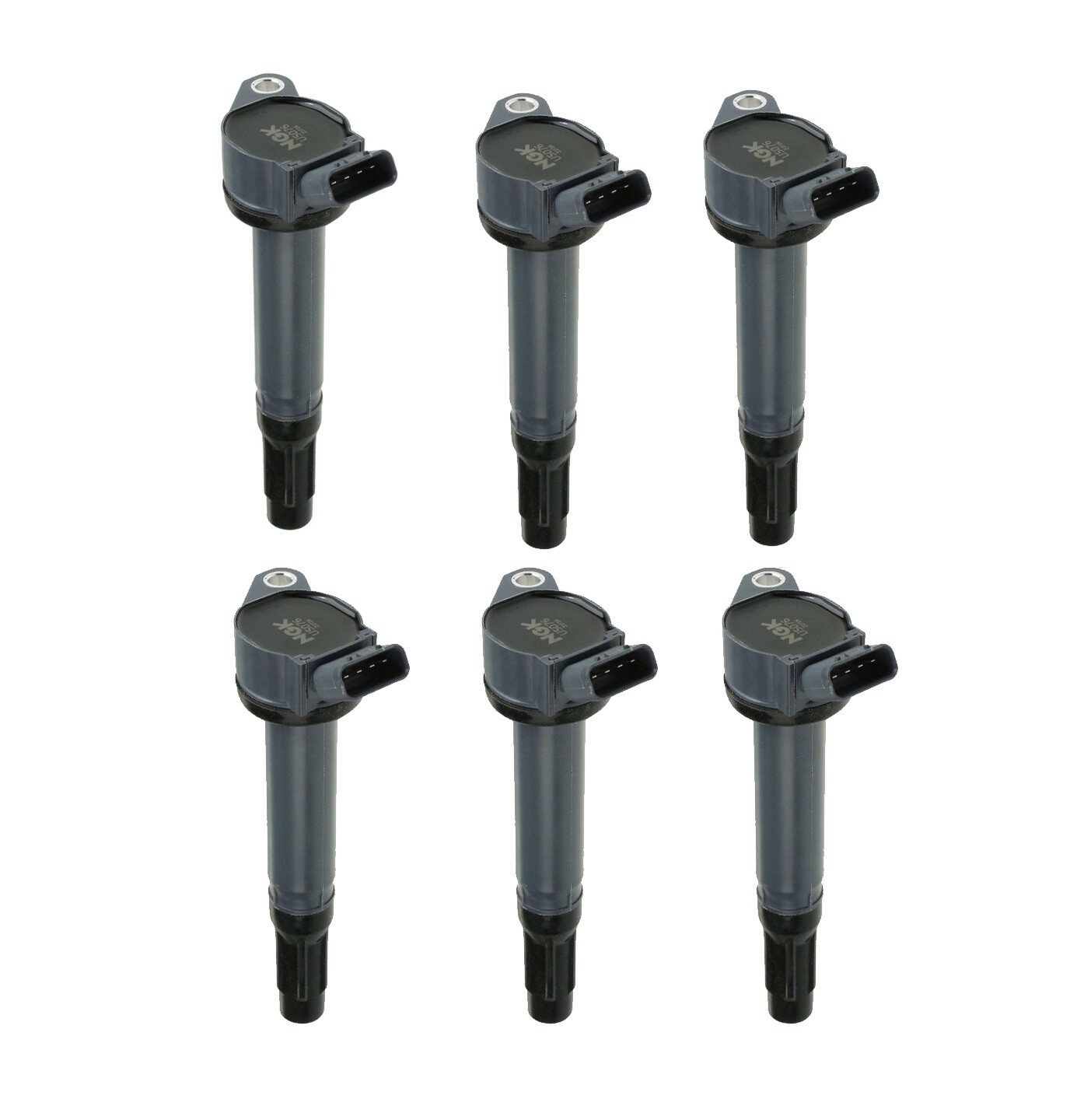 NGK Set of 6 COP Pencil Type Ignition Coils For Lexus Lotus Toyota 3.5L V6