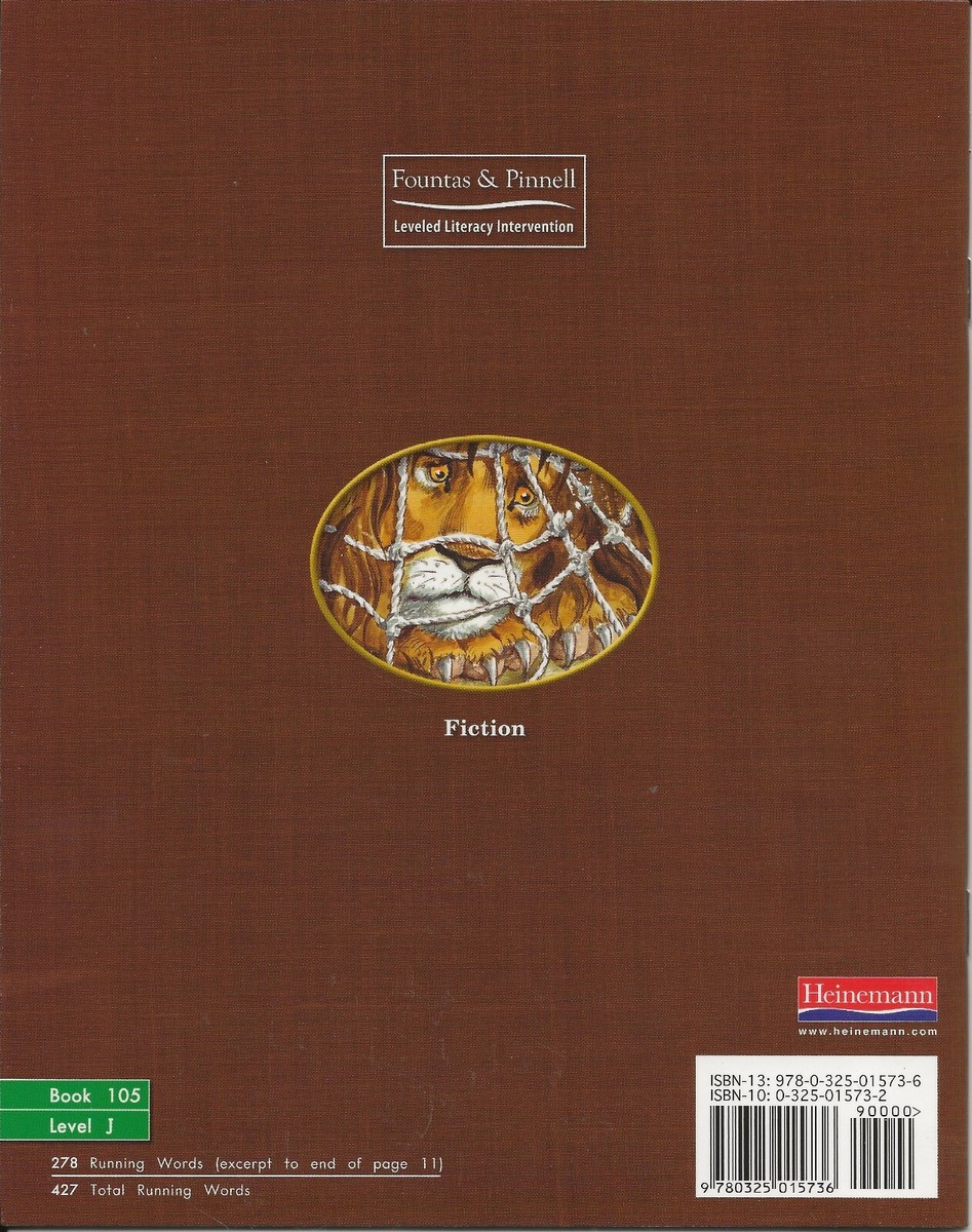 The Lion and the Mouse (Lev. J) retold by Linda B. Ross (2009