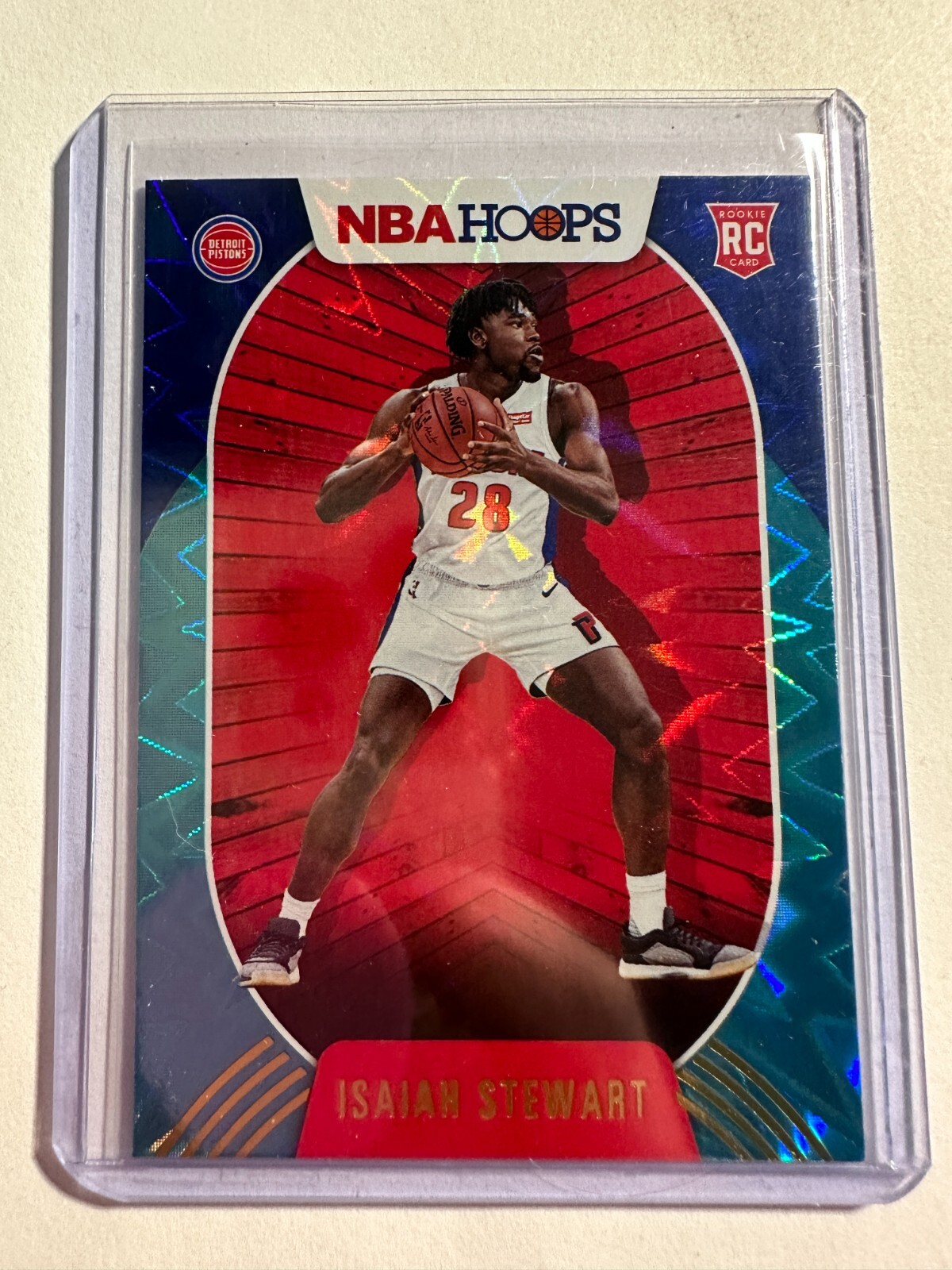 K76,539 - 2020-21 Hoops Teal Explosion #233 Isaiah Stewart