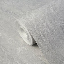 Papel tapiz moderno gris mate texturizado realista imitación hormigón rollos