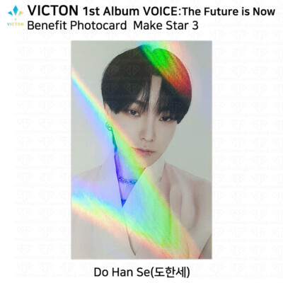VICTON スンウ 台湾 ヨントン トレカ VOICE アルバム card VICTON 1st Album Voice The Future is Now Photocard K-POP