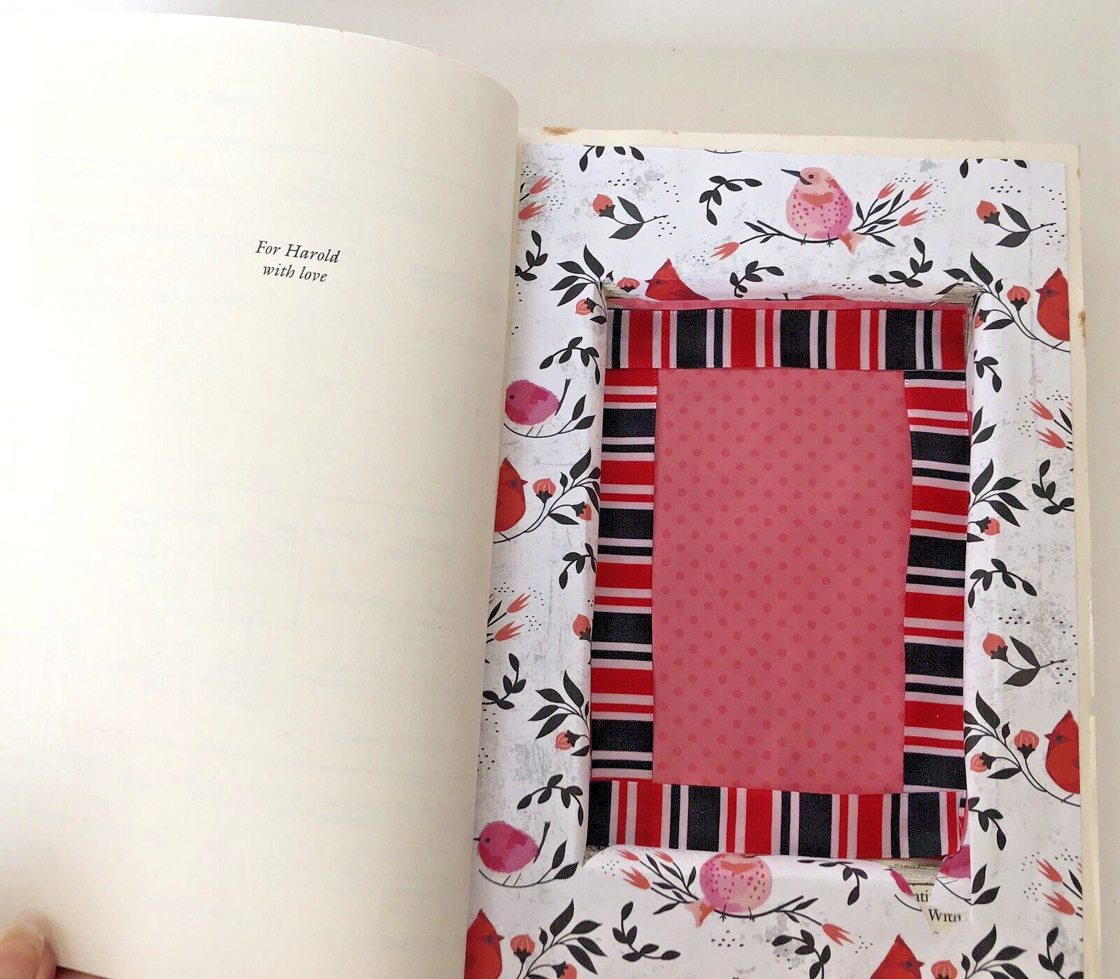 Handmade Book to Storage Safe Hidden Compartment  Secret Stash - Henry 8th Wives
