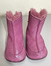 UGG SZ S SMALL PINK SPARKLE GLITTER BOOTS BABY