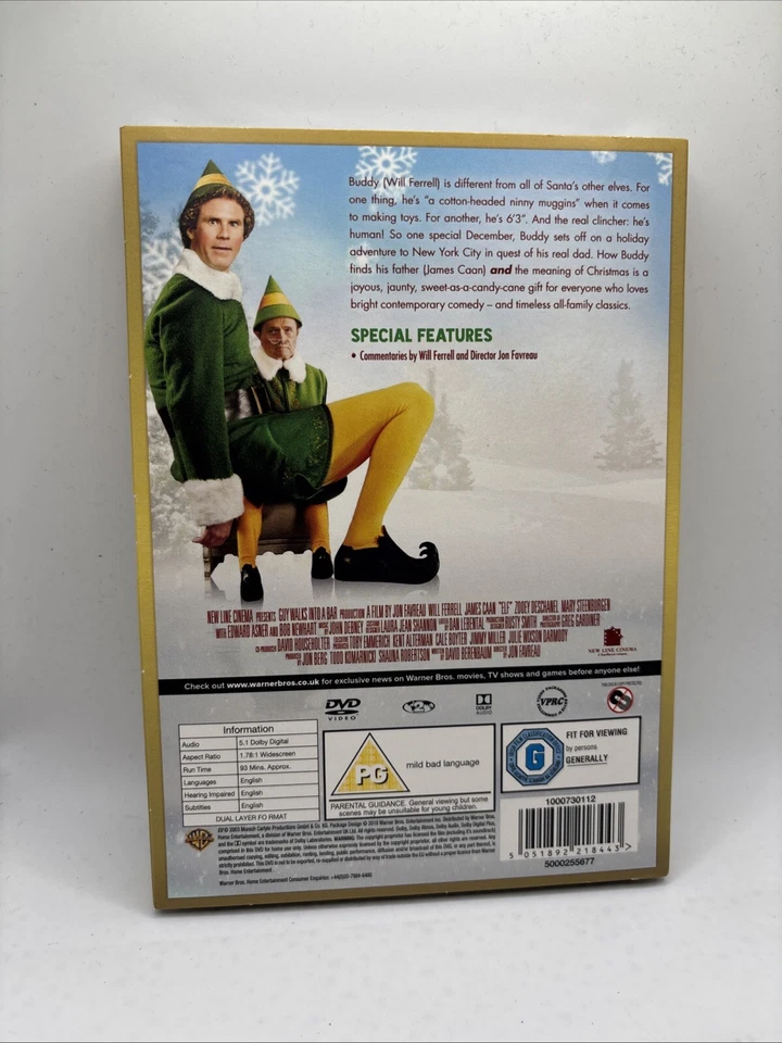 Elf (hmv Christmas Classics) [PG] DVD - Image 2 of 2