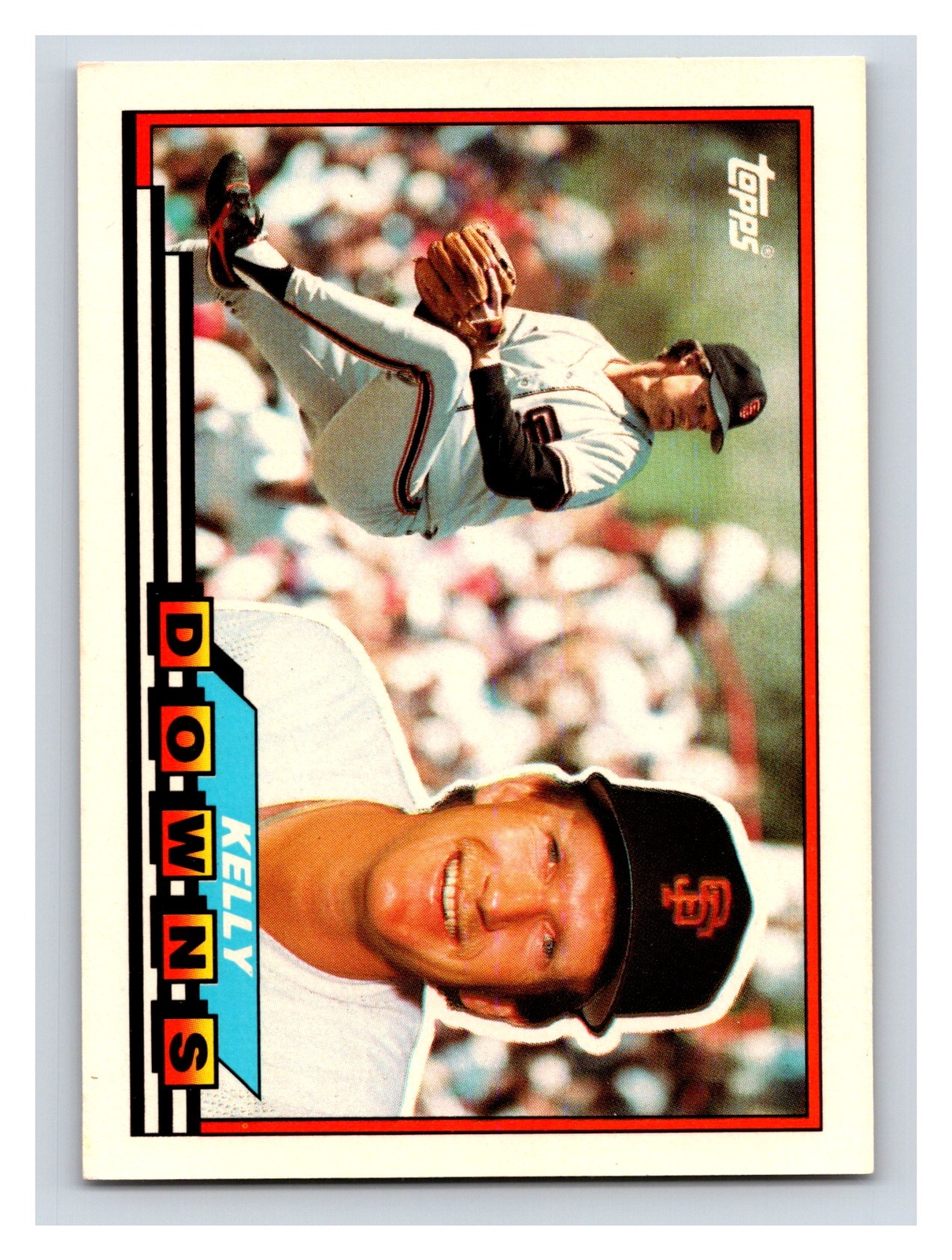 1989 Topps Big #112 Kelly Downs