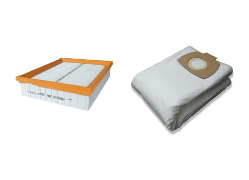 10 x Parkside PPWD 30 B2 Vacuum Cleaner Dust Bag + 1 Filter Dust Grade L