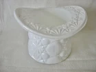 Fenton Milk Glass Daisy And Button Top Hat - MINT