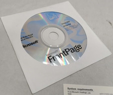 Microsoft FrontPage Version 2002 30-Day Trial CD P/N: X08-03518