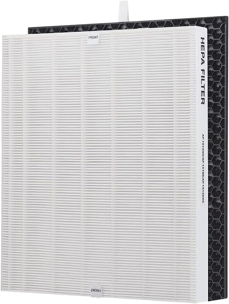 Airmega AP-1512HHS True HEPA Active Carbon Replacement Filter Set for Air Purifier