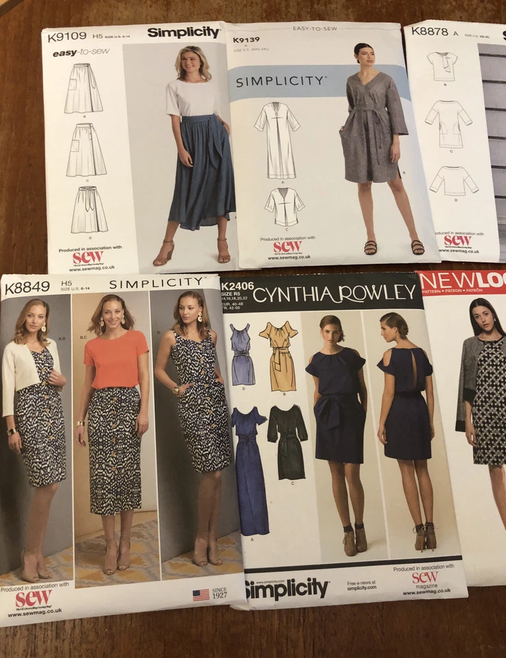 New Simplicity K9109, K8849, K2406, K9139, K8878 + New Look K6302, K6620 + More - Image 3 of 4