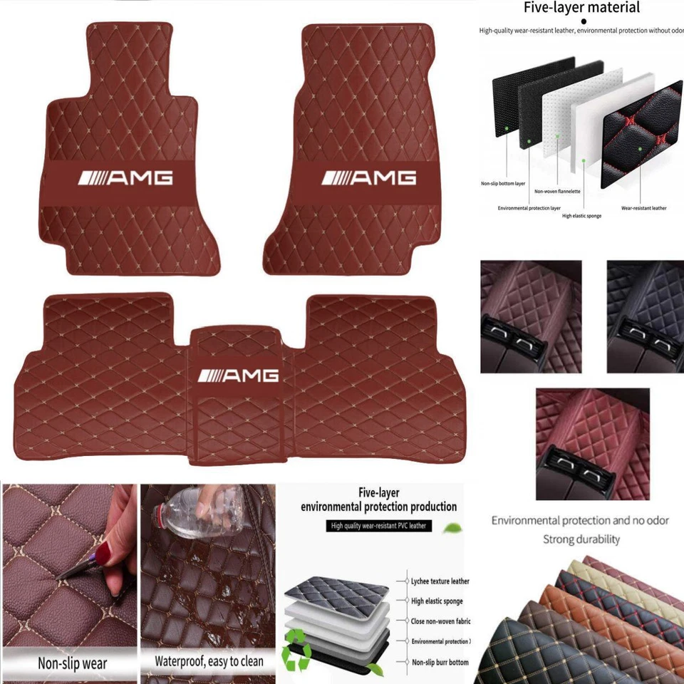 Alfombrillas a medida impermeables para Mercedes-Benz AMG todos los modelos Foto 4 de 4