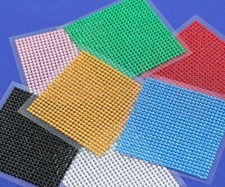 Self Adhesive Rhinestone Sheet Stick On Gem DIY Cards Phone Case 5 Sheet 3125PCS