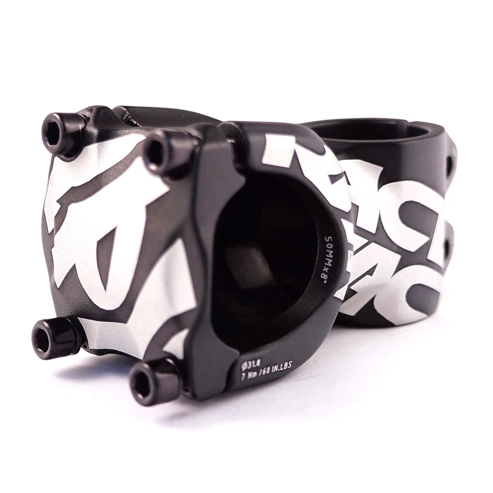 Race Face Chester 31.8 x 50mm MTB Mountain Bike Bicycle Stem 8 degree Black - Image 2 of 4