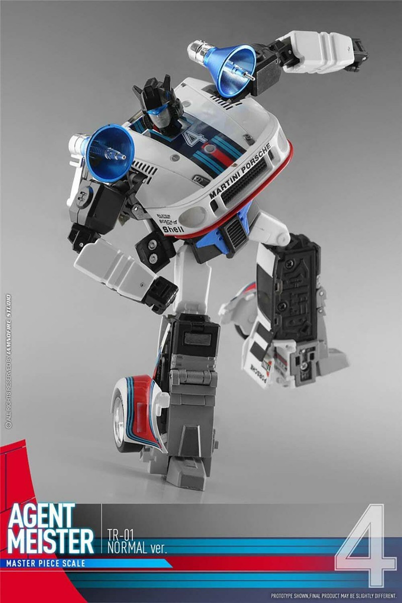 Takara Tomy - TRANSFORM&ROLLOUT TR01 AGENT MEISTER 非正規 New Transform and Rollout TR-01 Agent Meister Jazz G1