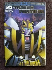 TRANSFORMERS ROBOTS IN DISGUISE # 1 RIA RARE VARIANT IDW GATE FOLD COVER COMIC