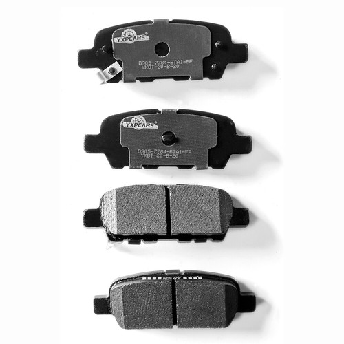 Kit de rotores de freno traseros perforados delanteros para Nissan Rogue 2014-2020 - Imagen 7 de 12