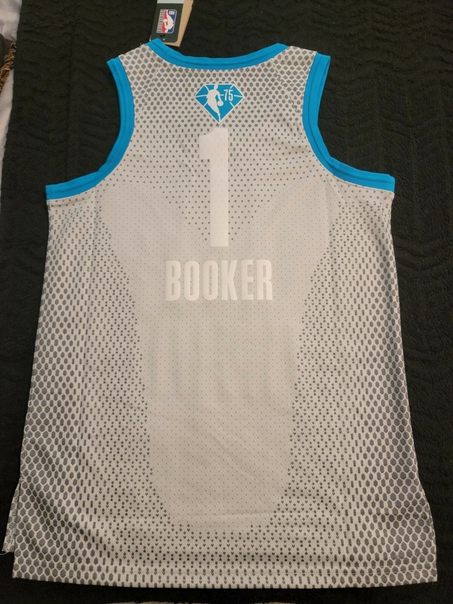 🔥 Phoenix Suns Jordan Brand 2022 NBA All Star Devin Booker Swingman Jersey  48