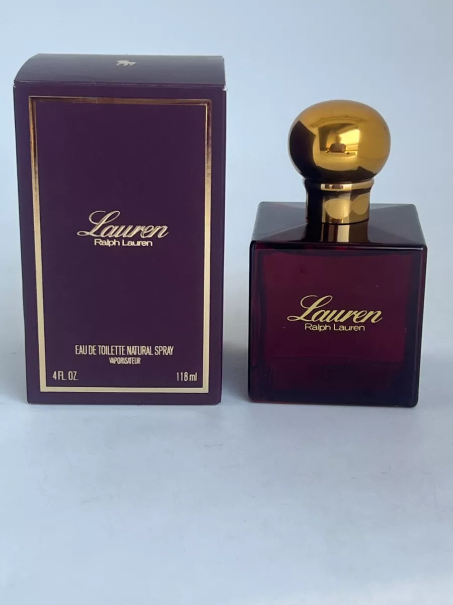 Lauren Perfume by Ralph Lauren, 4 oz EDT Spray for Women BRAND NEW IN BOX  SEALED