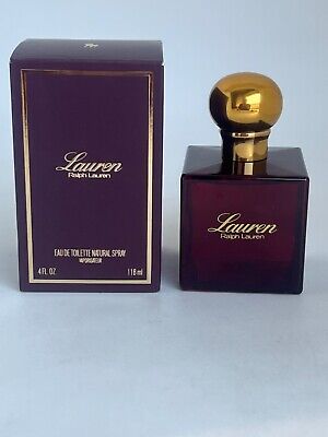 Lauren Perfume by Ralph Lauren 4 oz EDT Spray for Women NEW IN BOX SEALED