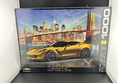 Eurographics 2015 Chevrolet Corvette Z06 out for a Spin Jigsaw Puzzle