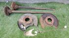 <!--F#f_0-->DISC BRAKE REAR END CALIPER BACKING PLATES 28 SPLINE AXLES HOLDEN HZ HX HJ WB HQ<!--F/-->