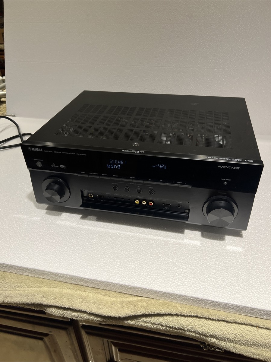 Yamaha RX-A840 Natural Sound AV Receiver 7.2 Tested | eBay