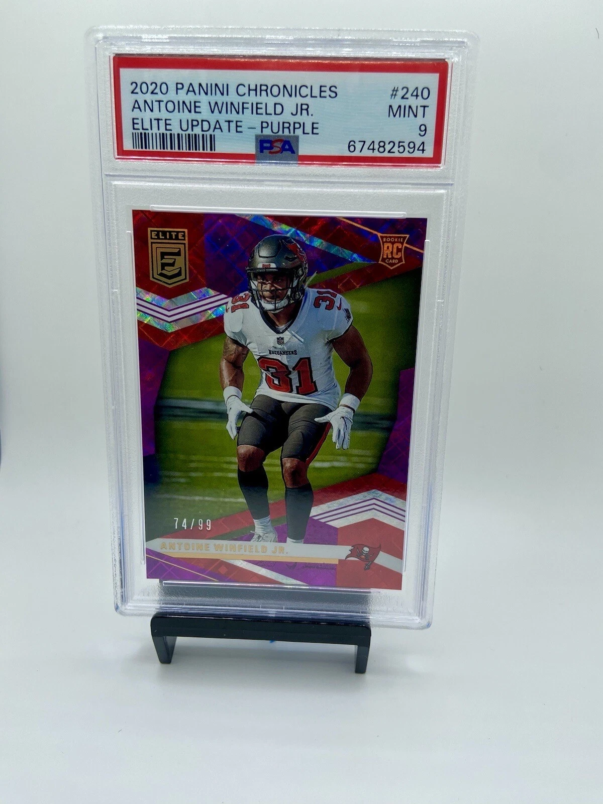 Antoine Winfield Jr. Panini Chronicles Elite Update #240 Purple