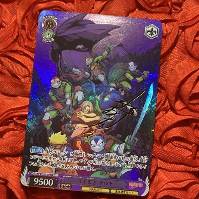 Sakura Haruno + Naruto X Teenage Mutant NINJA Turtles Rare Influence ACG Card