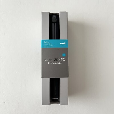 Mitsubishi Uniball ZENTO Signature 0.5mm Metallic Black UB-ZH-05