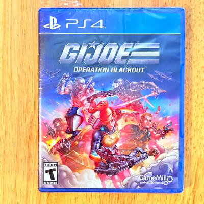 G.I. Joe: Operation Blackout PS4 Brand New Game (2020 Third Person Shooter)