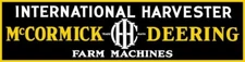IH McCormick Deering Farm Machines NEW METAL SIGN: 6 x 18" & Ships Free