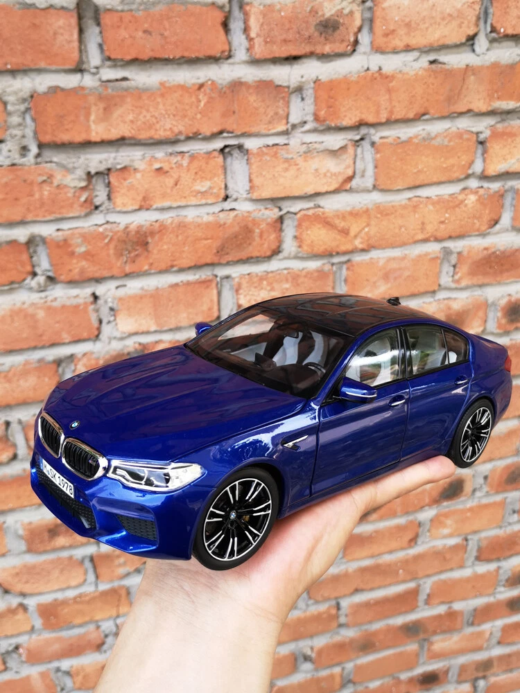 NOREV BMW M5 F90 2018 Diecast Model Car Blue Gifts Hobby