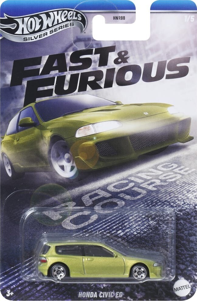Hot Wheels Fast & Furious Racing Course 2025 Set of 5 (In-Stock
