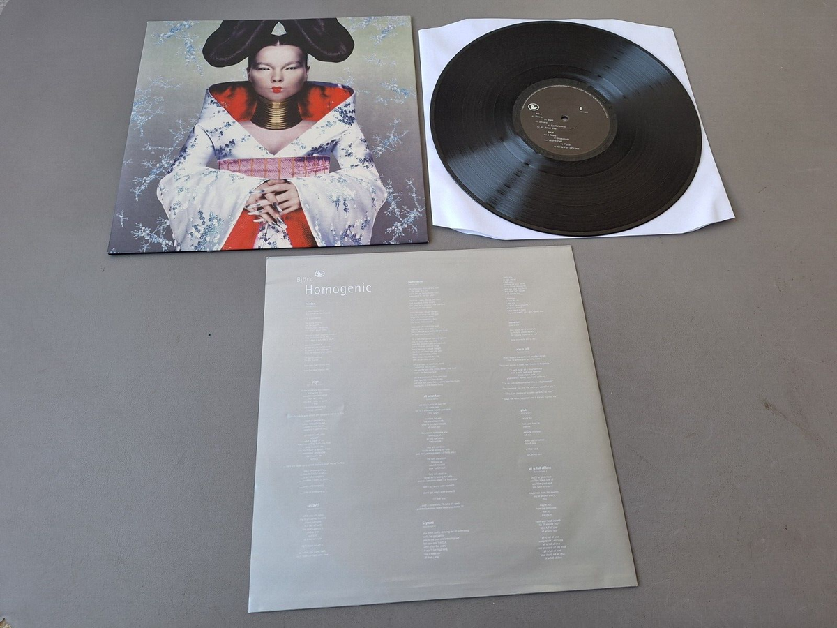 BJOERK BJÖRK limited 180 gram Vinyl LP Homogenic (2004 Mother