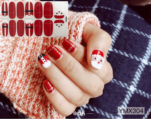 Christmas Snowflakes Design 3D Nail Art Stickers Decals Nail Decoration  - Picture 2 of 22