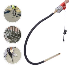 Hand-held Concrete Vibrator Cordless Concrete Vibrator Kit Vibrating Rod 1300W