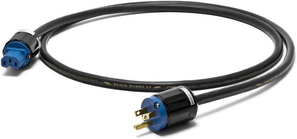 BLACK MAMBA-α V2 OYAIDE Oyaide Black Mamba Alpha V2 1.8m Audio Power Cable 100