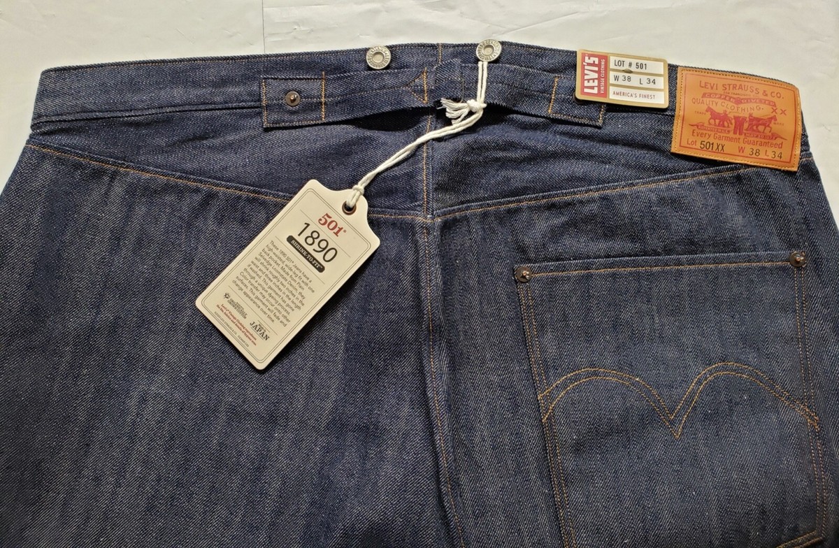 LEVI'S 1890 ® 501 xx LVC Vintage Clothing Selvedge 1933 1937 LEVI'S 1890 ® 501 xx LVC Vintage Clothing Selvedge 1933 1937