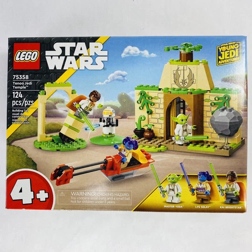 New! LEGO Star Wars 75358 Tenoo Jedi Temple Set Young Jedi Adventures