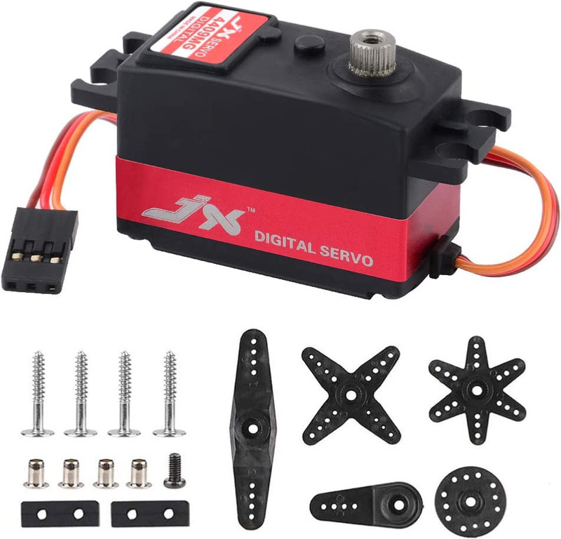JX PDI-4409 MG 9Kg Servo Low Profile 1/8 1/10 Metal Gear Standard Digital Servo