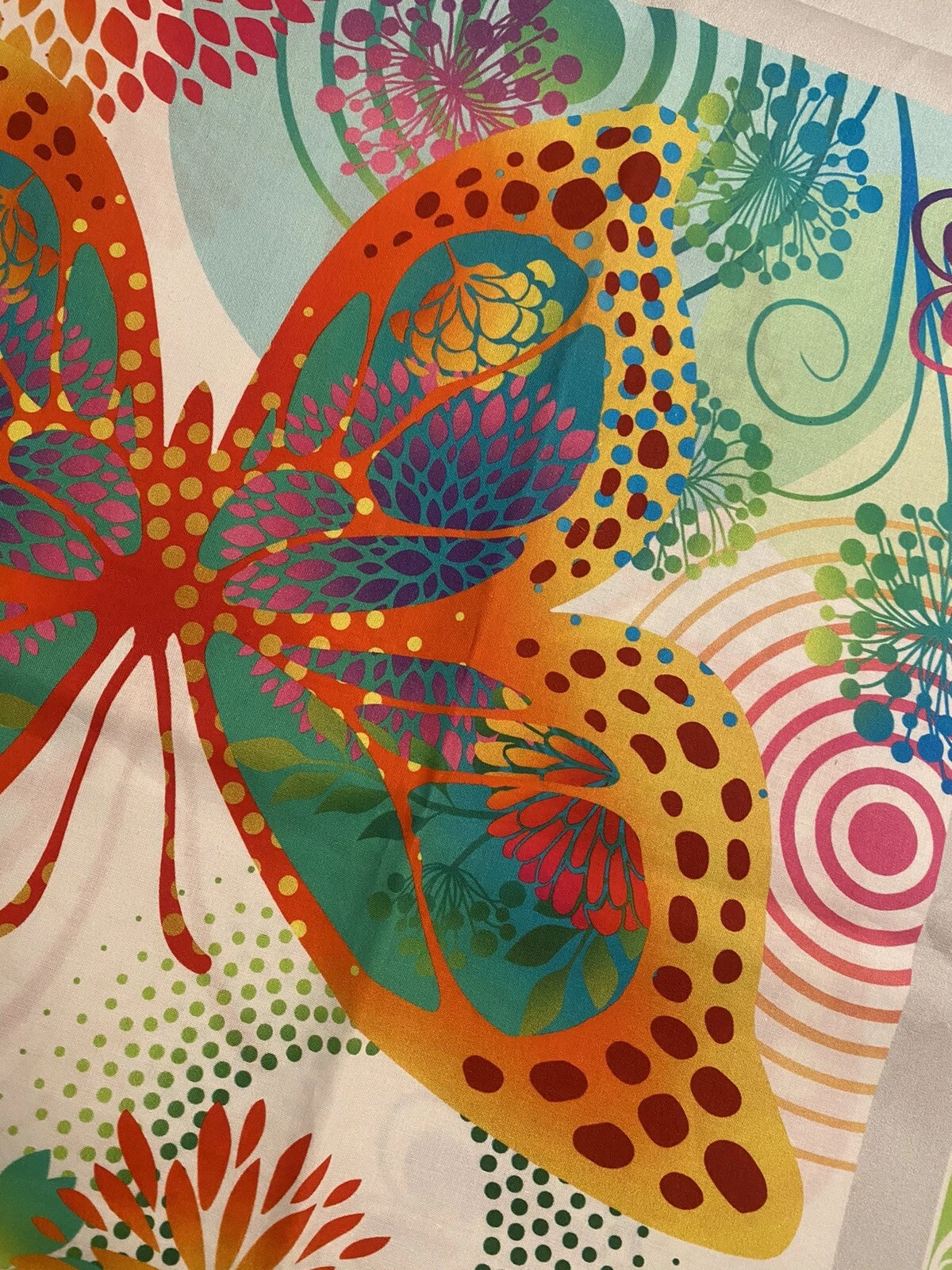 Fabric Lot Garden II Butterfly Brights PANEL Jason Yenter / #11216 Ombre Daiwabo - product detail image 19